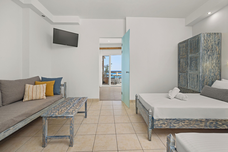 Bedroom 4, ammos stegna studios, South Aegean