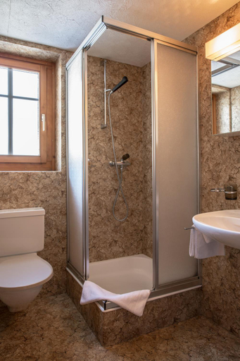 Bathroom 3, Hotel Burgener, Visp