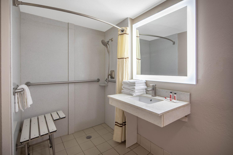Bathroom 4, Budget Inn & Suite Atlanta Marietta Stadium, Cobb