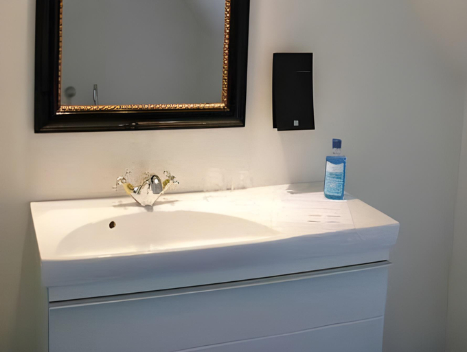 Bathroom 3, Hotel Nørre Vinkel, Lemvig