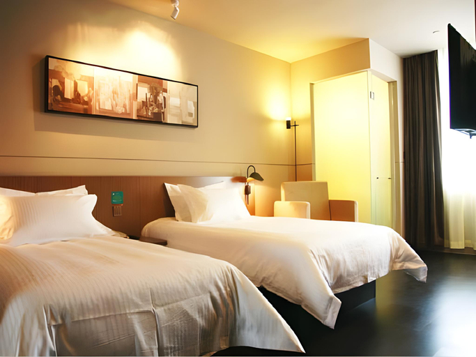 Bedroom, Jinjiang Inn Select Guiyang Daxing Xingcheng, Guiyang