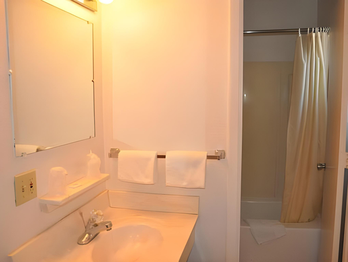 Bathroom 4, Copper Manor Motel, Grant