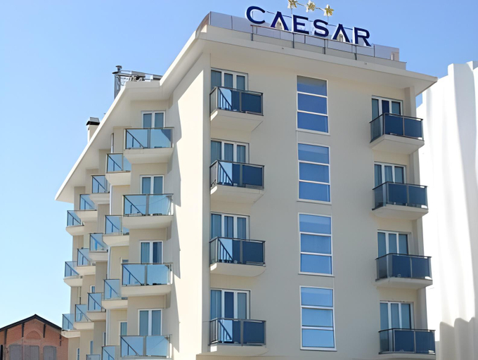 Exterior view 2, Hotel Caesar, Rimini