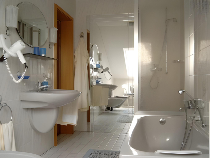 Bathroom, Hotel Pizzeria Venezia, Rhein-Hunsrück-Kreis