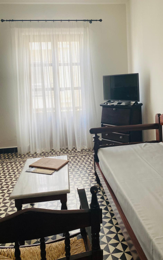 Bedroom, Palazzo Arhontiko Apartments, Crete