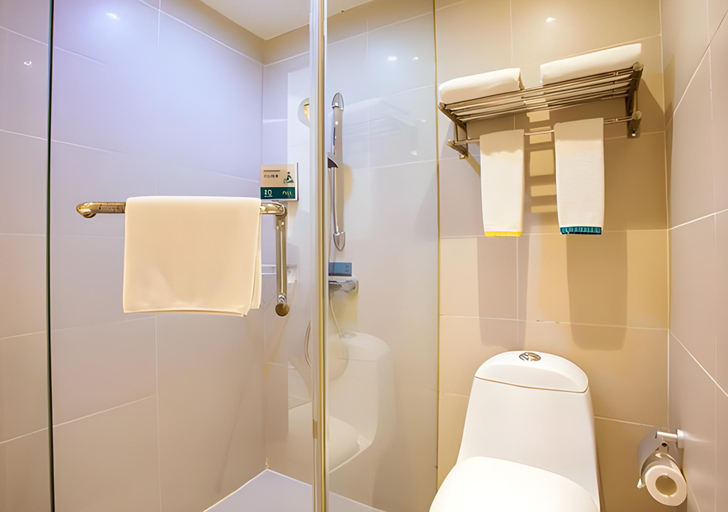 Bathroom 3, City Comfort Inn Hezhou Guposhan Avenue, Hezhou