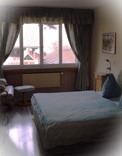 Bedroom 2, Seehotel Baren, Interlaken