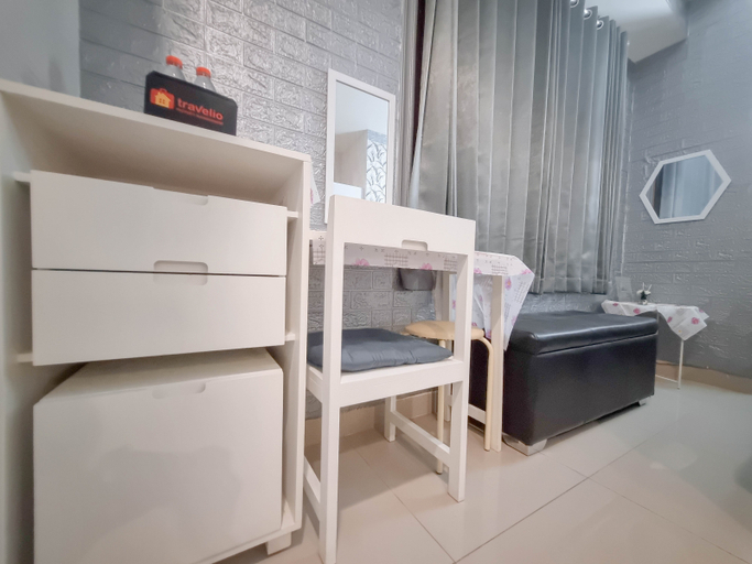 Bedroom 2, Minimalist Studio at Altuz Seturan Yogyakarta Apartment By Travelio, Sleman