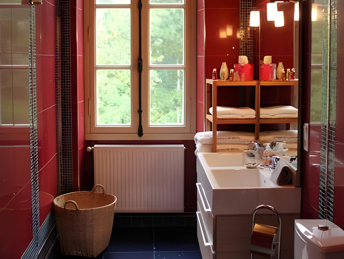 Bathroom 3, Chateau de Bezyl, Ille-et-Vilaine