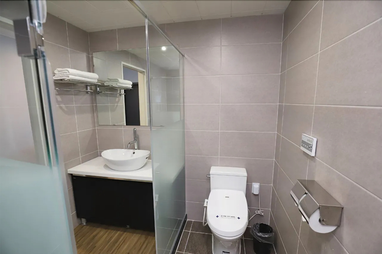 Bathroom 4, Gangneung Pine City Hotel, Gangneung
