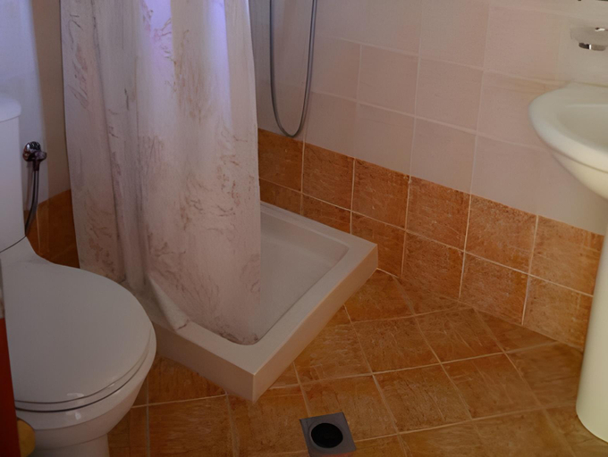 Bathroom 2, Thalina Hotel, North Aegean