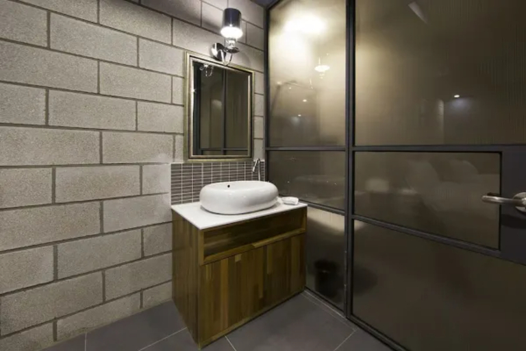 Bathroom 4, Kimhae Browndot Hotel Waterpark, Gimhae