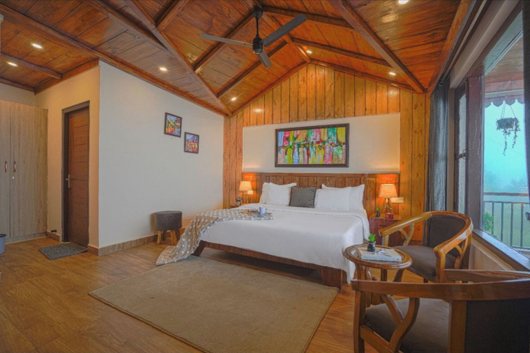 Bedroom 2, The Breeze Homestay Bhimtal, Nainital