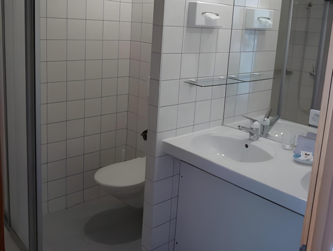 Bathroom, Hotel Restaurant Knobelboden, Sarganserland