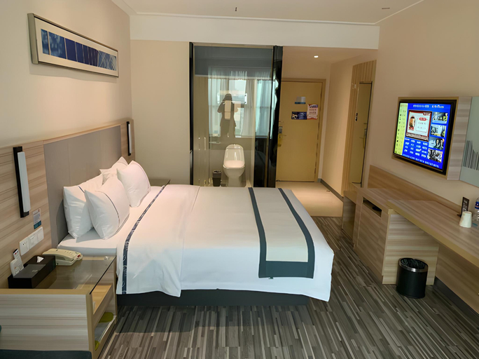 Bedroom 2, City Comfort Inn Hechi Yizhou Erqiao, Hechi