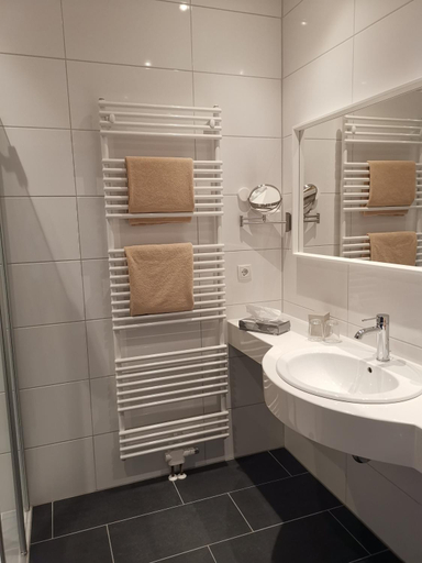 Bathroom 3, Hotel-Hofbrau am Stadtring, Grafschaft Bentheim