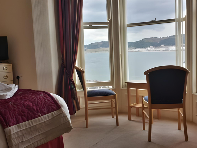 Bedroom 2, Bryn-Y-Mor Hotel, Conwy