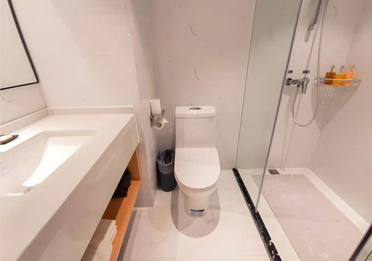 Bathroom 4, Borrman Hotel Puning International Commodity City Wantaihui, Jieyang