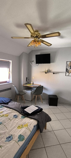 Bedroom 5, Pension Deerkemer Kuh, Mainz-Bingen
