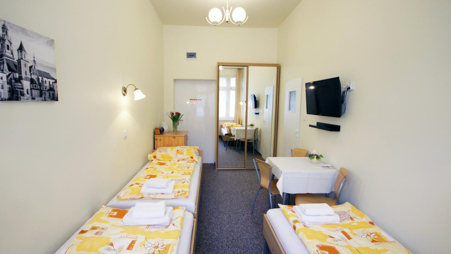 Bedroom 1, Piast Hotele Studenckie, Kraków City