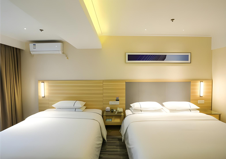 Bedroom 2, City Comfort Inn Chengdu Giant Panda Base, Chengdu