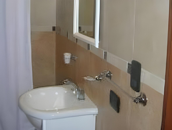 Bathroom 4, Apart Hotel Cabo San Diego, Ushuaia