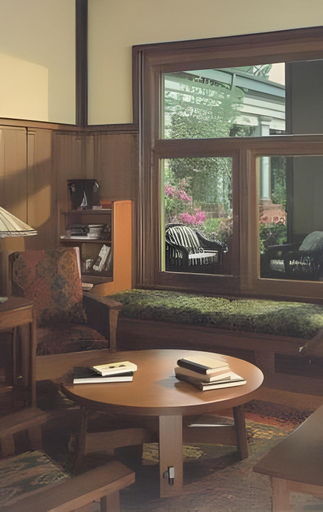 Public Area, Roycroft Inn, Erie