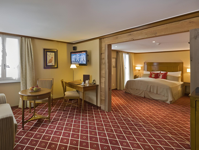 Bedroom, Monte Rosa Boutique Hotel, Visp