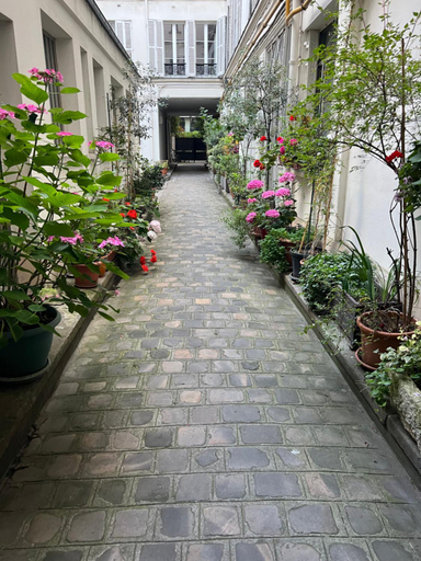 Exterior view, Canal Saint Martin apartments, Paris