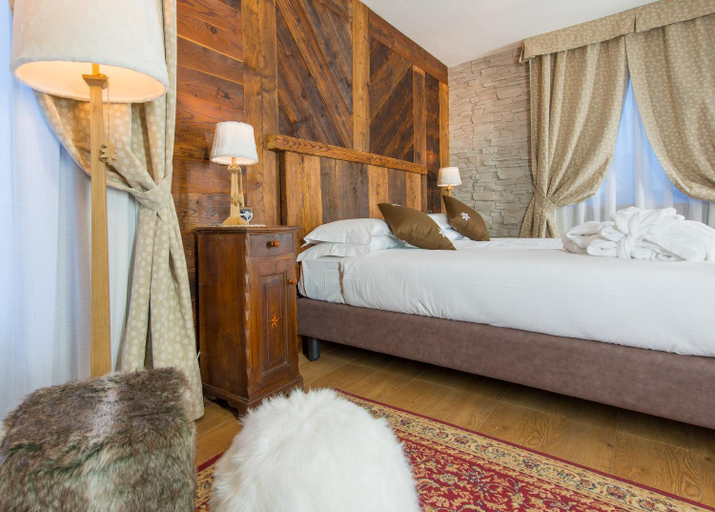 Bedroom 3, Hotel Edelweiss 3 Stelle SUPERIOR, Aosta