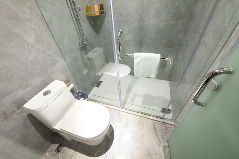 Bathroom 3, Borrman Hotel Changsha Meixi Lake West Bus Station Lugu, Changsha