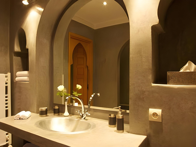 Bathroom 3, Riad Mazaya, Marrakech
