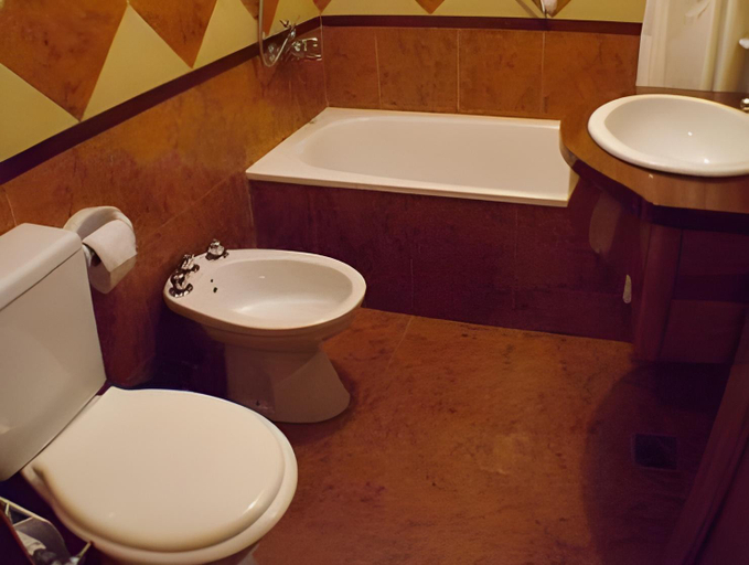 Bathroom 4, Linda Vista Apart Hotel, Lago Argentino