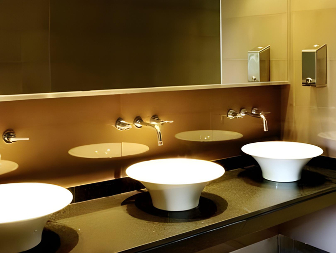 Bathroom 5, Diplomatic Hotel, Capital