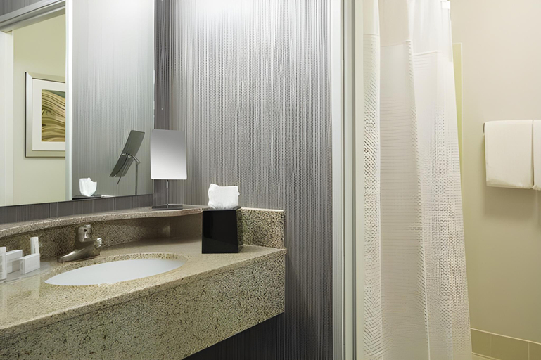Bathroom 2, Hilton Garden Inn St. Charles, Kane