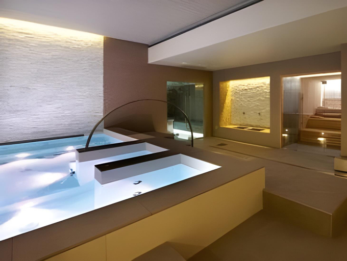 Bathroom 4, Hotel Le Grotte, Ancona