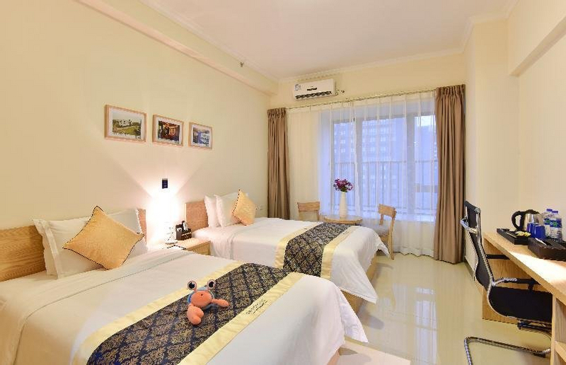 Bedroom, ANG DA PAZHOU APARTMENT, Guangzhou