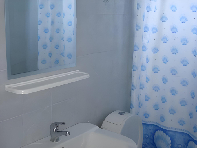 Bathroom 2, Elpida Beach Studios, South Aegean