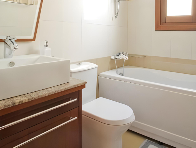 Bathroom 4, Arkasa Bay Hotel, South Aegean