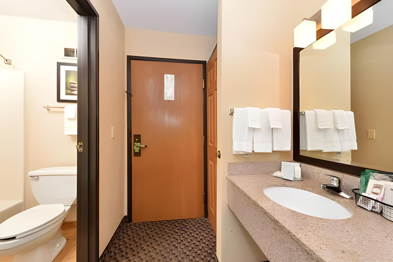Bathroom 4, Quality Inn Macomb near University Area, McDonough