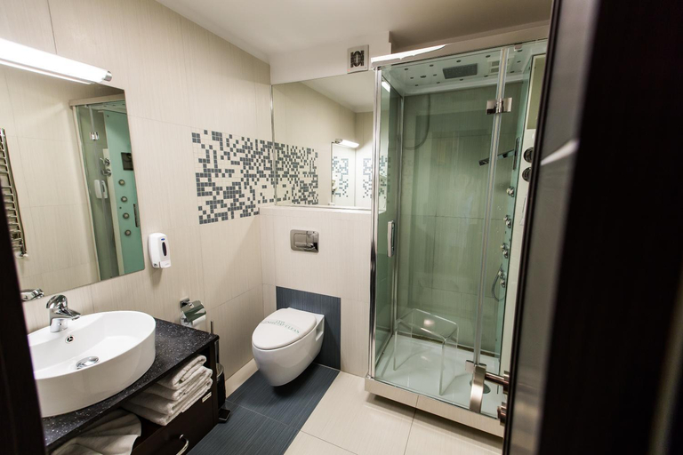 Bathroom, Hotel Grandis Apulum, Mioveni