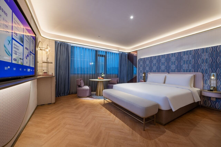 Bedroom 2, Manxin Hotel Wuhan Hankou Xinhua Road, Wuhan