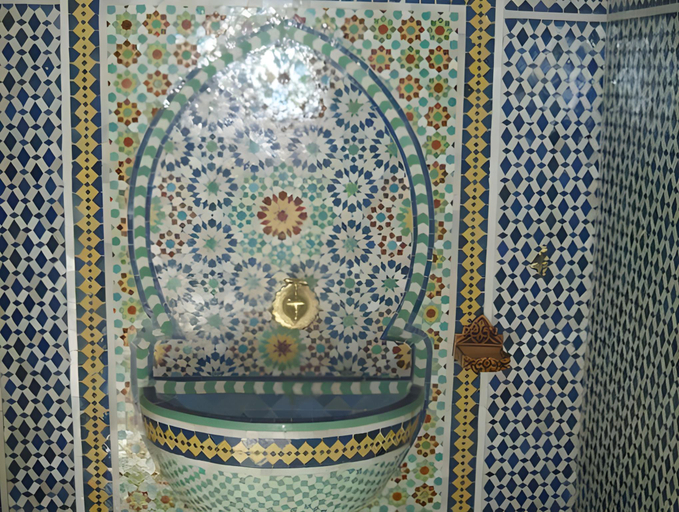 Bathroom 4, Riad Les Chrifis Navette Aeroport 24 sur 24, Fès