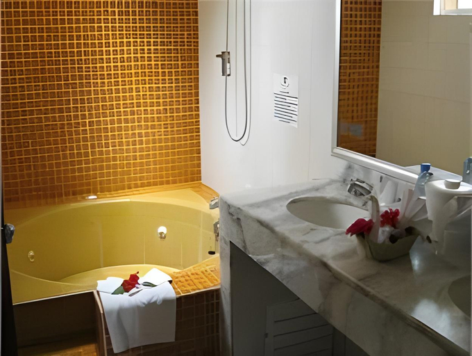 Bathroom 5, Qualton Club Ixtapa All Inclusive, José Azueta