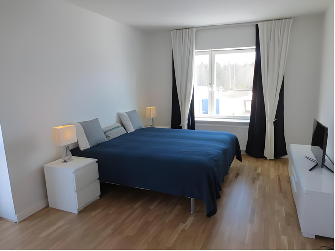 Bedroom 1, Gamla Jarnhandeln - Norrskedika Hotell, Östhammar