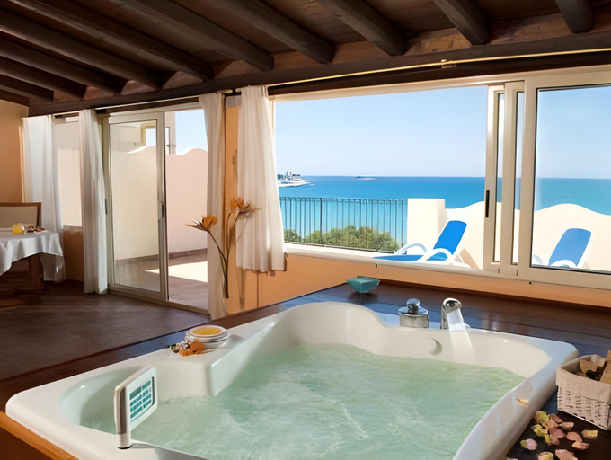 Bathroom 5, Hotel Stella Maris, Cagliari