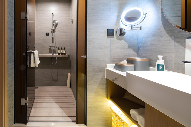 Bathroom 3, Atour S Hotel Ji'nan Baotu Spring, Jinan