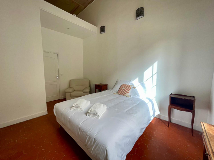 Bedroom 2, Le Zeus - Cannes Villa St Henri seafront unique 2bedrooms, Alpes-Maritimes