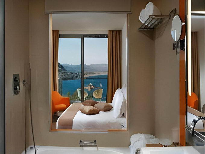 Bedroom 3, Lindos Blu Luxury Hotel-Adults only, South Aegean