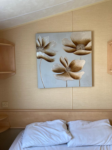 Bedroom, Luxury 8 and 6 berth caravans, Essex